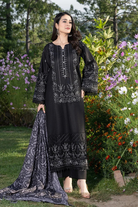 3PC Unstitched Khaddar Suit