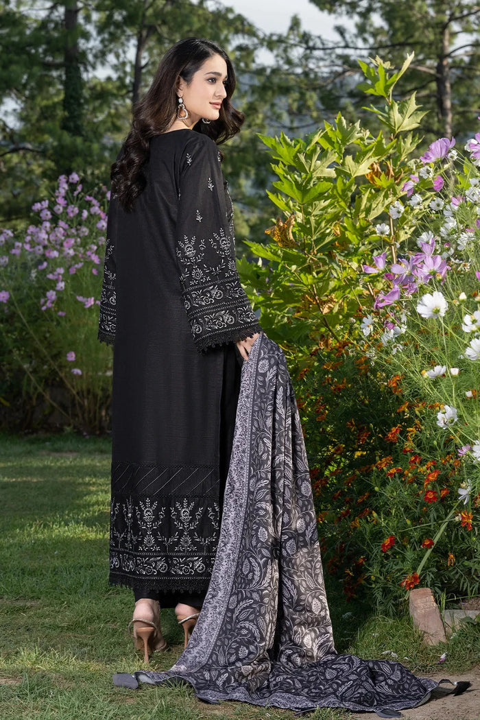 3PC Unstitched Khaddar Suit