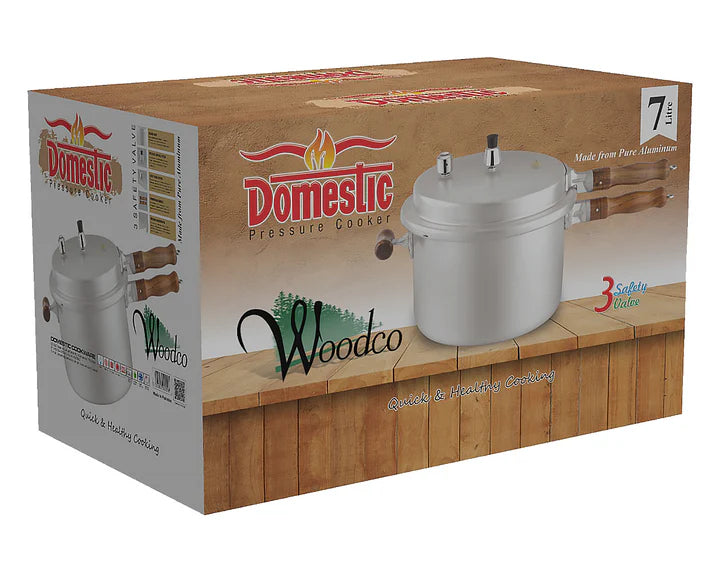 LM- Majestic Woodco Pressure Cooker 7 ltr